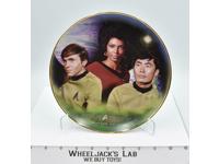 The Original Series Chekov Uhura Sulu Plate Celebrating 40 Years 34/144 2006 CBS