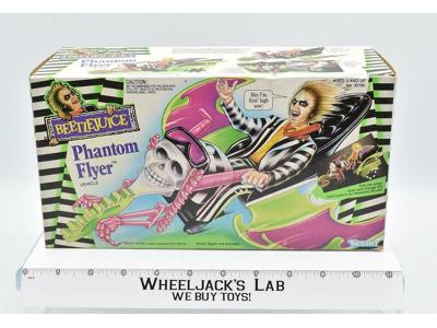 Phantom Flyer NEW MISB Beetlejuice Vintage Kenner 1990 Action Figure Vehicle