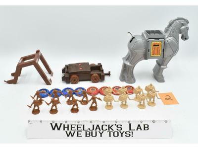 Trojan Horse & Battle Shield Set #2 Crossbows & Catapults Lakeside Vintage 1983