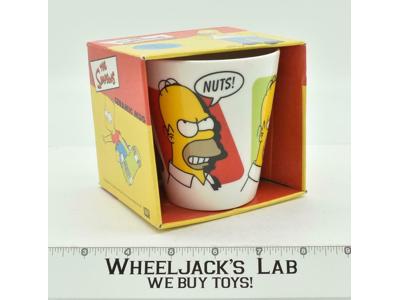 The Simpsons Ceramic Mug Homer Simpson 2001 20th Century Fox NEW MIB