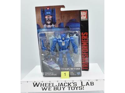Fracas &amp; Scourge #1 Deluxe Generations Titans Return Transformers Hasbro MOSC