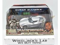 Sideswipe &amp; Tech Sergeant Epps Transformers Human Alliance ROTF 2009 MISB