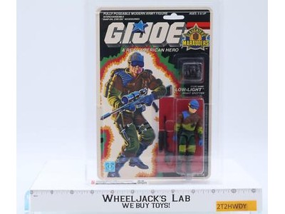 Low-Light CAS GRADED 85 85/85/90 GI Joe Slaughter's Marauders Hasbro NEW SEALED