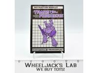 Squeezeplay Action Figure Instruction Manual 1988 Hasbro G1 Transformers