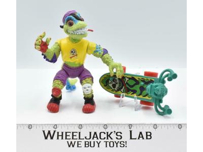 Mondo Gecko 100% Complete Teenage Mutant Ninja Turtle TMNT 1990 Playmates
