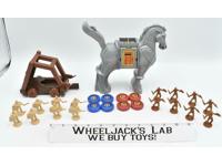Trojan Horse &amp; Battle Shield Set #1 Crossbows &amp; Catapults Lakeside Vintage 1983