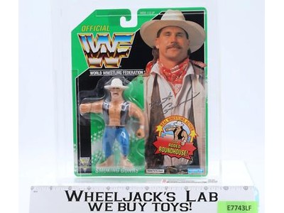 Bart of the Smoking Gunns CAS GRADED 80 80/90/80 WWF Series 11 Hasbro NEW SEALED