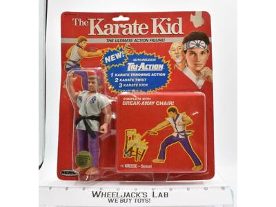 Kreese Sensei The Karate Kid 1986 Remco Toys Inc NEW MOSC Red Card Action Figure