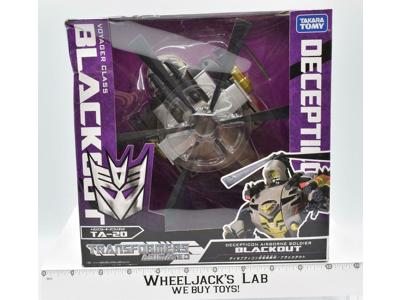 TA-20 Blackout Voyager Class Transformers Animated Takara Tomy MISB