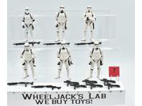 Lot of 6 Stormtroopers #7 Star Wars Clone Wars Saga Legacy Anniversary Hasbro