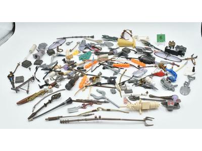 Lot of Weapons &amp; Accessories #6 Star Wars Saga Legacy Anniversary Hasbro