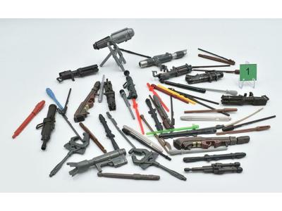 Lot of Weapons &amp; Accessories #1 Star Wars Saga Legacy Anniversary Hasbro