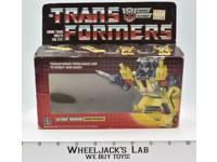 Sunstreaker BOX ONLY 1985 Action Figure Vintage Hasbro G1 Transformers