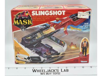 Slingshot SEALED NEW Ace Riker 1986 MASK M.A.S.K. Kenner Action Figure Vehicle