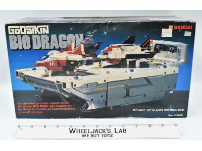 Bio Dragon MINT DEAD STOCK UNUSED Complete Godaikin 1984 Bandai Popy Chogokin