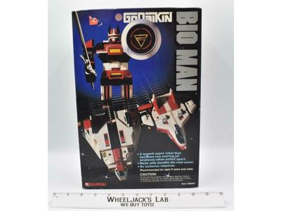 Bioman MINT DEAD STOCK UNUSED Complete Godaikin 1984 Bandai Popy Chogokin