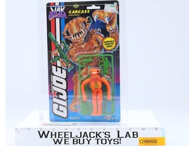 Carcass CAS GRADED 85 85/85/90 GI Joe Star Brigade 6-Back 1993 Hasbro SEALED