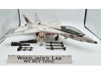 Skystriker XP-14F Combat Jet W/Joe Ace 1983 G.I. Joe Cobra Vehicle