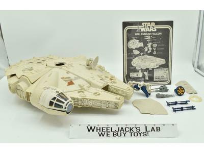 Millennium Falcon WORKS 1979 Vintage Star Wars Action Figure Vehicle NO REPRO