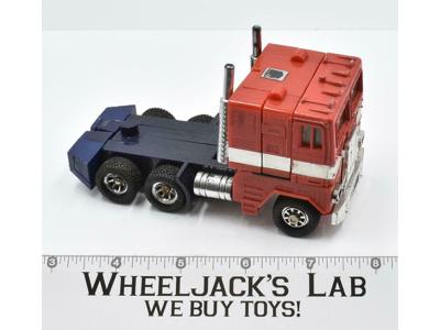 Optimus Prime Cab Vintage 1985 G1 Transformers Hasbro Action Figure