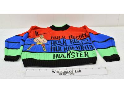 Hulk Hogan Knit Sweater Hot Cashews - Kids Size - Vintage Wrestling WWF