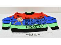 Hulk Hogan Knit Sweater Hot Cashews - Kids Size - Vintage Wrestling WWF