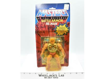 Battle Armor He-Man NEW MOSC 1983 Masters of the Universe MOTU Mattel Vintage