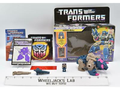Horri-Bull UNBROKEN MIB 100% Complete 1988 Vintage G1 Transformers Action Figure