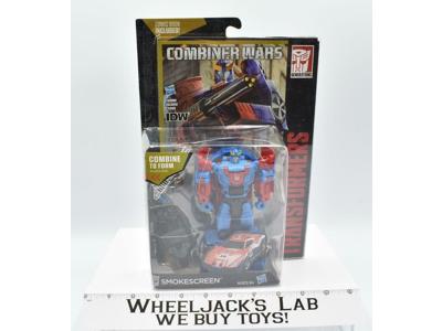 Smokescreen Comic Book Included Combiner Wars Transformers Hasbro 2015 MOSC