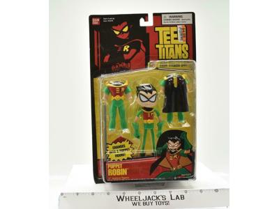 Puppet Robin MOSC NEW Teen Titans 2004 Bandai DC Super Heroes Figure