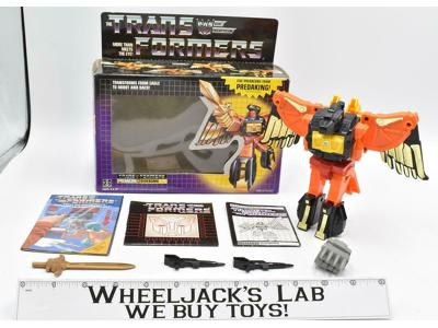 Divebomb MIB 100% Complete 1986 Vintage Hasbro Action Figure G1 Transformers