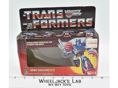 Skids Box 1985 Action Figure Vintage Hasbro G1 Transformers