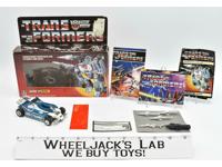 Mirage NICE FIG 100% Complete Boxed 1985 Vintage Hasbro G1 Transformers