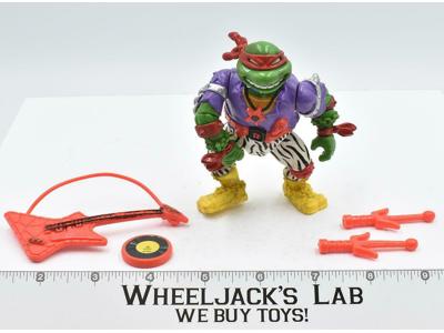 Heavy Metal Raph Teenage Mutant Ninja Turtles TMNT 1991 Playmates Action Figure