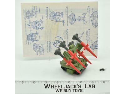 Pac/Rat Missile Launcher 100% Complete 1983 GI Joe Hasbro Vintage Vehicle