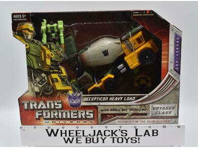 Heavy Load &amp; Drill Bit Voyager RID Universe Transformers Hasbro 2008 MISB