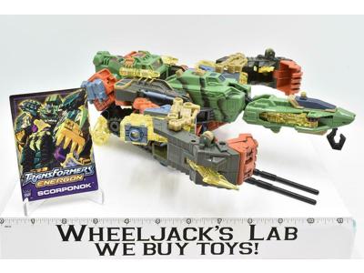Scorponok Energon 100% Complete 2003 Command Class Transformers Hasbro Figure