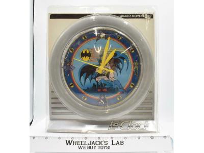 Batman Alarm Clock Le'Clock Quartz Movement 1980's Electro Optic Inc. Wall Clock