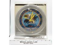 Batman Alarm Clock Le'Clock Quartz Movement 1980's Electro Optic Inc. Wall Clock