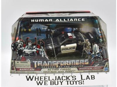 Barricade &amp; Frenzy Revenge Of The Fallen Human Alliance Transformers Hasbro MISB