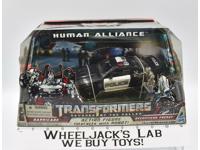 Barricade &amp; Frenzy Revenge Of The Fallen Human Alliance Transformers Hasbro MISB
