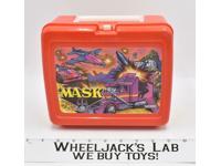 Plastic Lunchbox RED NO THERMOS MASK M.A.S.K. 1985 Thermos Vintage
