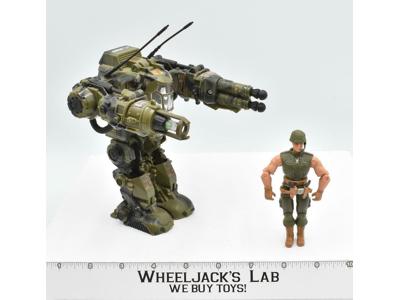 Defense Mech W/ Leatherneck Action Figure GI Joe 2004 Vehicle Hasbro