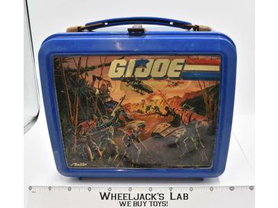 G.I. Joe A Real American Hero Lunchbox Hasbro Aladdin Vintage 1986