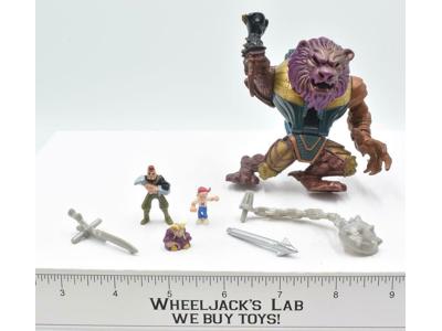 Battle Max Challenges Lion Conqueror 1994 Mighty Max Bluebird Toys