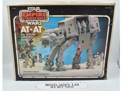 At-At Imperial Walker Original CHAIN GUNS W BOX ESB Vintage Kenner Star Wars