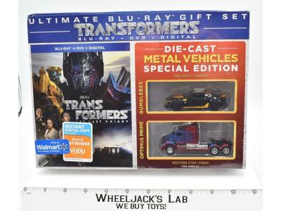 Ultimate Gift Set Blu-Ray DVD DIGITAL+ Vehicles NEW The Last Knight Transformers