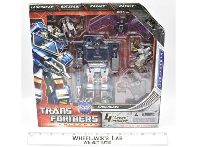Soundwave 25 Years Universe Transformers Hasbro 2009 MISB