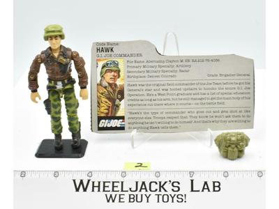 Hawk #2 V2 1986 GI Joe ARAH Vintage Hasbro Action Figure