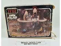 Endor Ewok Village Action Playset W Box Complete ROTJ Star Wars Vintage 1983